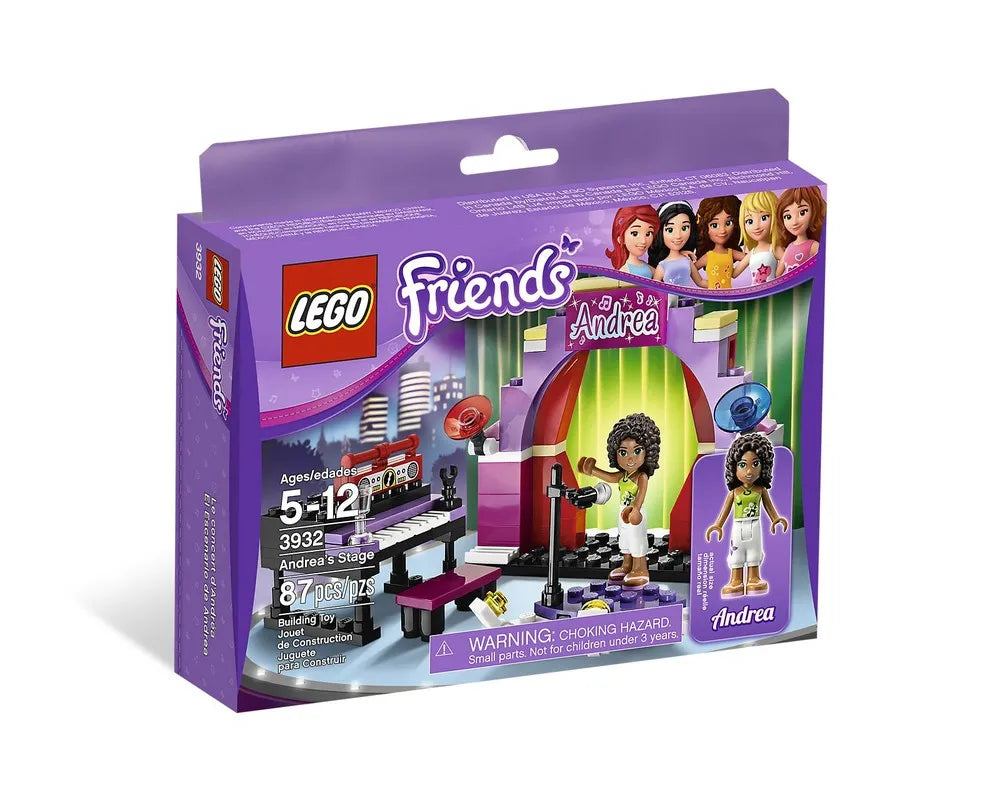 LEGO Friends 3932 - Andrea's Stage - Authentic LEGO Set Main Image