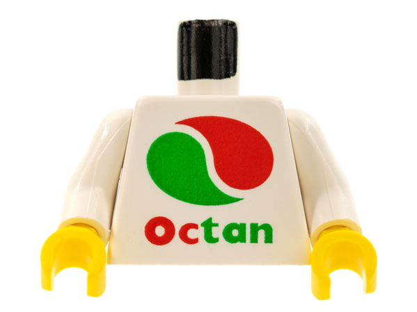 LEGO 973px130c01 Torso with Octan Logo Pattern /  Arms / Yellow Hands - Main Product Image