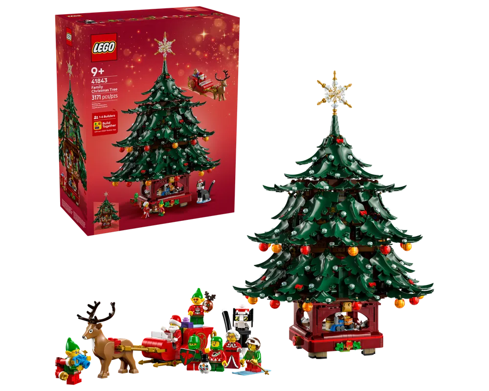 =LEGO Creator 41843 - Family Christmas Tree - Authentic LEGO Set Main Image