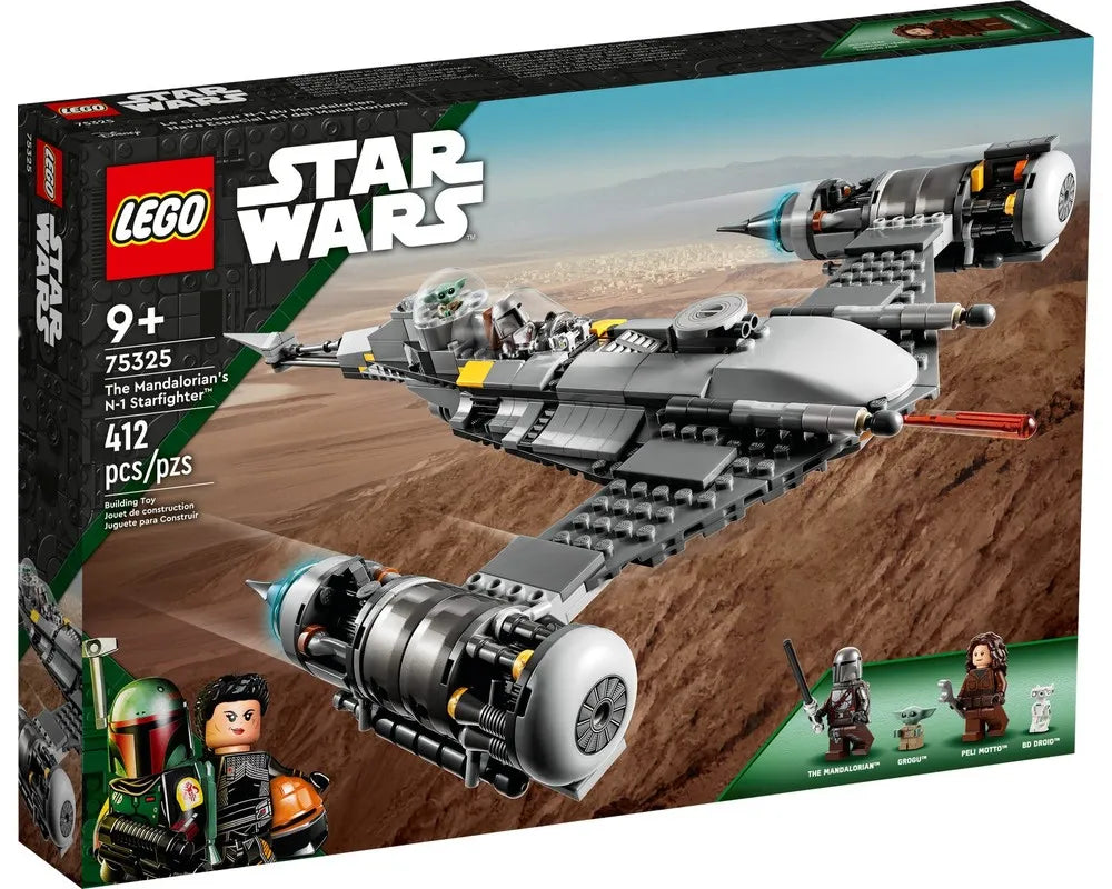 LEGO Star Wars 75325 - The Mandalorian's N-1 Starfighter - Authentic LEGO Set Main Image