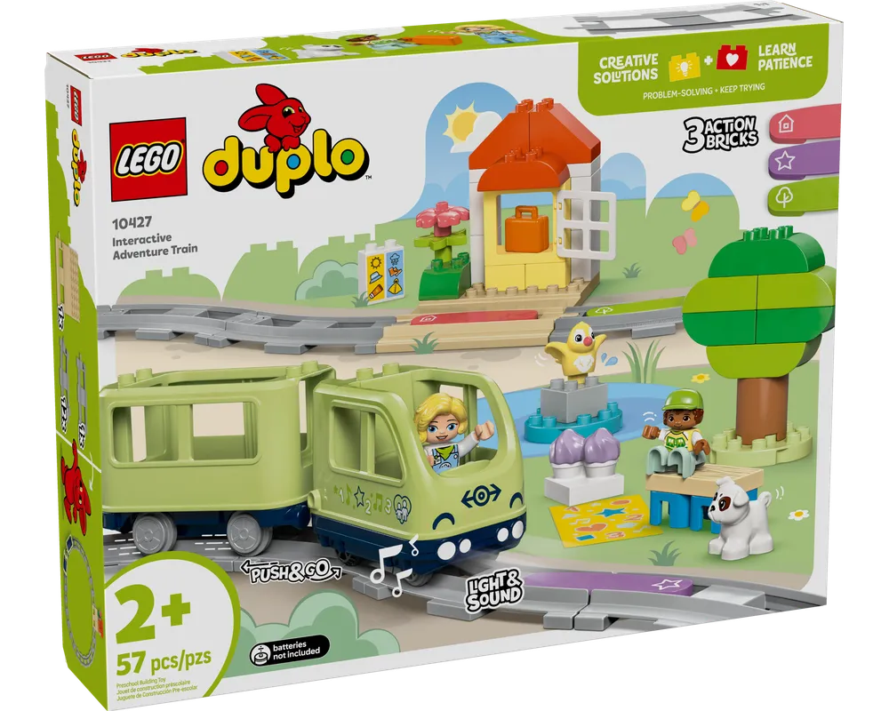 LEGO DUPLO 10427 - Interactive Adventure Train - Authentic LEGO Set Main Image