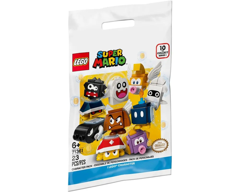 LEGO Super Mario 71361 - Character, Super Mario, Series 1 (Complete Random Set of 1 Character) - Authentic LEGO Set Main Image