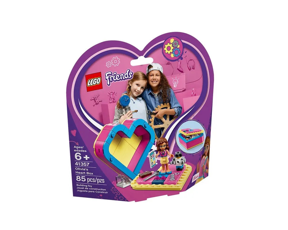 LEGO Friends 41357 - Olivia's Heart Box - Authentic LEGO Set Main Image