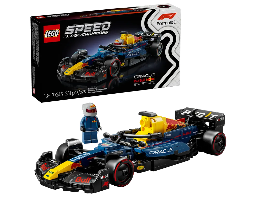 LEGO SPEED CHAMPIONS 77243 - Oracle Red Bull Racing RB20 - Authentic LEGO Set Main Image