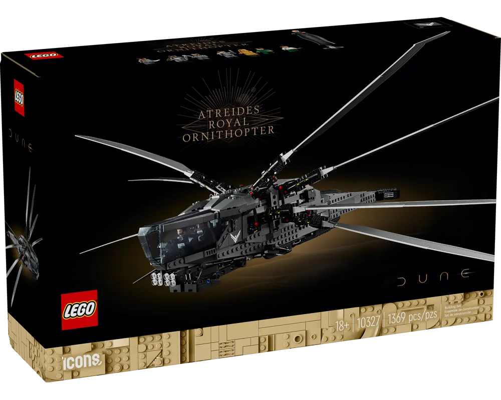 LEGO Creator 10327 - Atreides Royal Ornithopter - Authentic LEGO Set Main Image