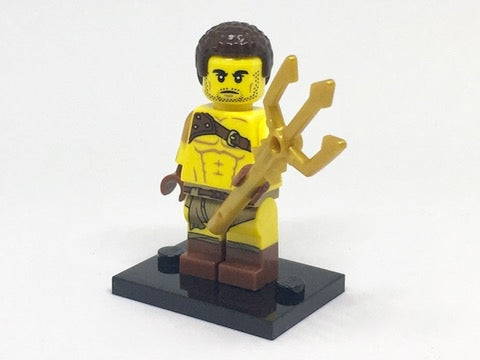 LEGO Collectible Minifigures col17-8 - col17 Roman Gladiator, Series 17 (Complete Set with Stand and Accessories) - Authentic LEGO Set Main Image