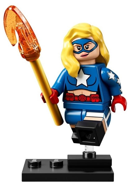 LEGO Collectible Minifigures colsh-4 - colsh Stargirl, DC Super Heroes (Complete Set with Stand and Accessories) - Authentic LEGO Set Main Image