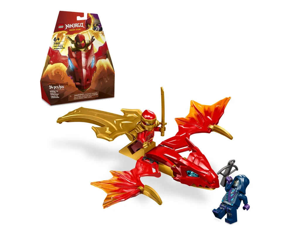 LEGO NINJAGO 71801 - Kai's Rising Dragon Strike - Authentic LEGO Set Main Image