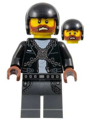 LEGO Minifigure hs025 - Dwayne - Authentic LEGO Minifigure Main Image