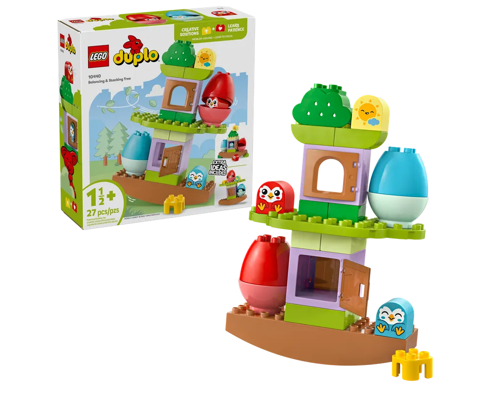 LEGO DUPLO 10440 - Balancing & Stacking Tree - Authentic LEGO Set Main Image