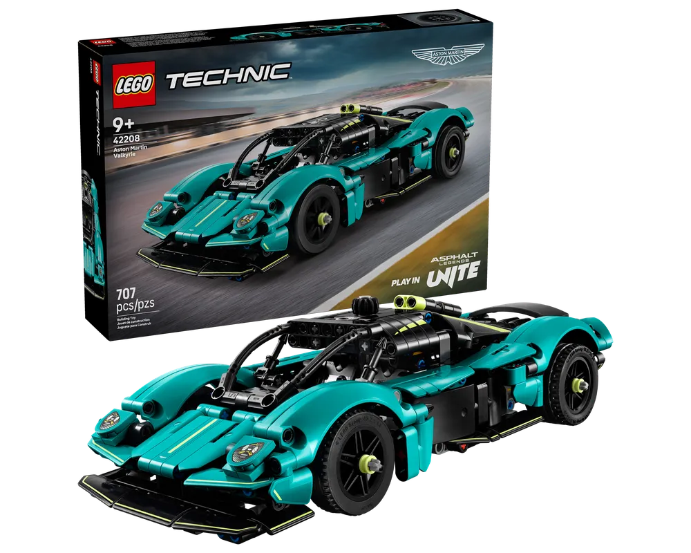 LEGO Technic 42208 - Aston Martin Valkyrie - Authentic LEGO Set Main Image