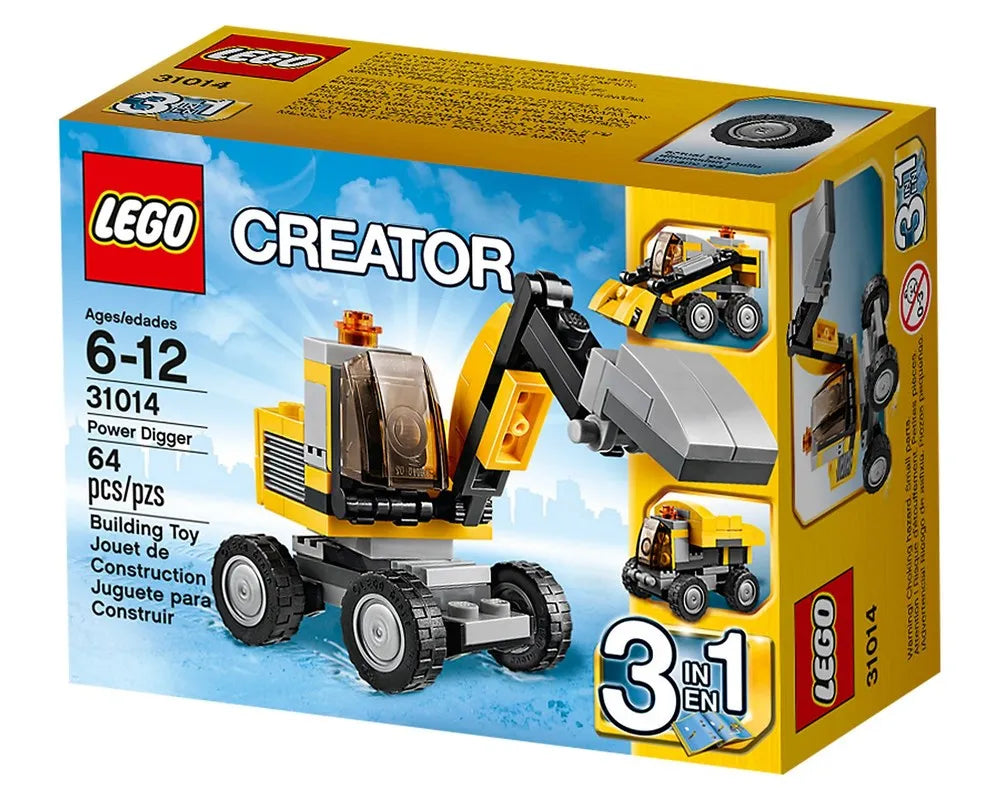 LEGO Creator 31014 - Power Digger - Authentic LEGO Set Main Image