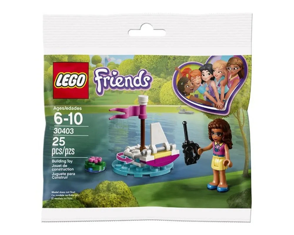 LEGO Friends 30403 - Olivia's Remote Control Boat polybag - Authentic LEGO Set Main Image