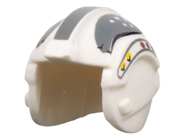LEGO x164pb03 Minifigure, Headgear Helmet SW Rebel Pilot with Dark Bluish Gray Curved Pattern - Main Product Image