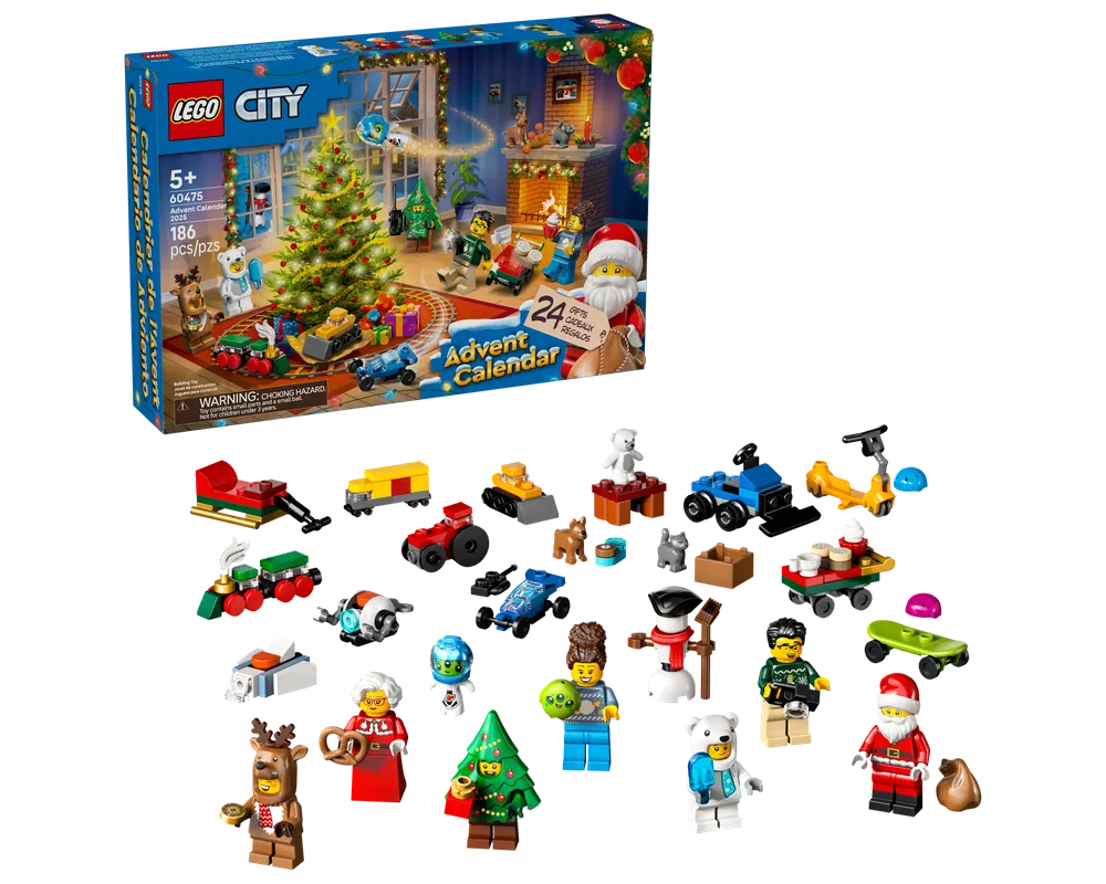 LEGO City 60475 - Advent Calendar 2025, City - Authentic LEGO Set Main Image