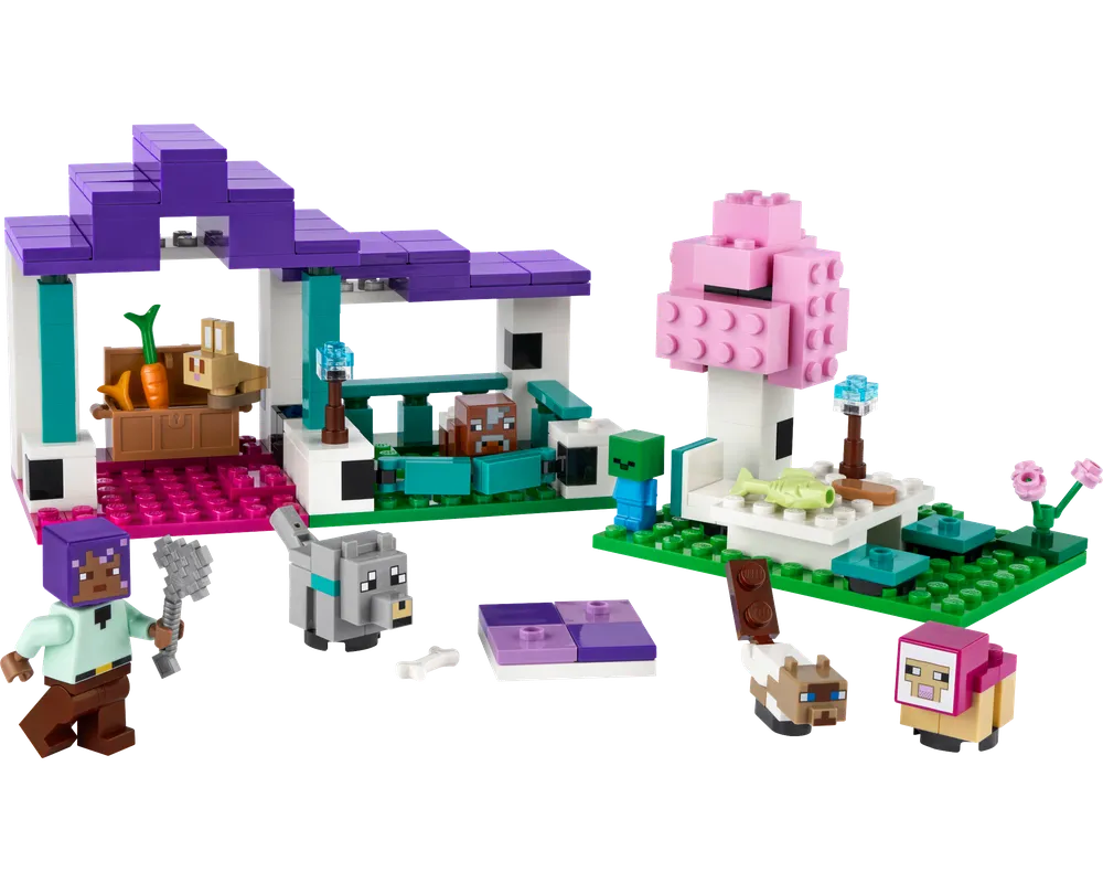 LEGO Minecraft 21253 - The Animal Sanctuary - Authentic LEGO Set Image 2