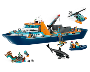 LEGO City 60368 - Arctic Explorer Ship - Authentic LEGO Set Image 4