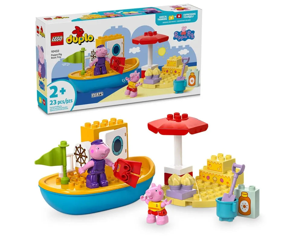 LEGO DUPLO 10432 - Peppa Pig Boat Trip - Authentic LEGO Set Main Image