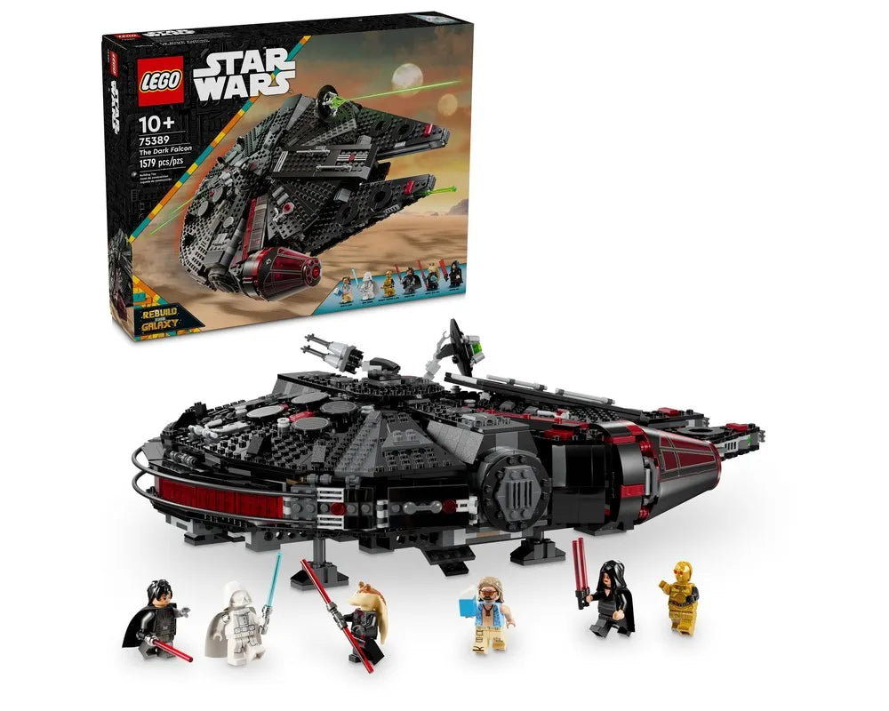 LEGO Star Wars 75389 - The Dark Falcon - Authentic LEGO Set Main Image