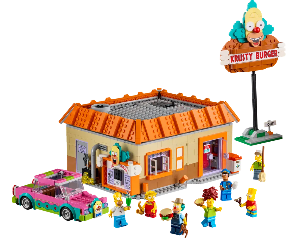 LEGO The Simpsons 10352 - 1 - The Simpsons: Krusty Burger - Authentic LEGO Set Image 19