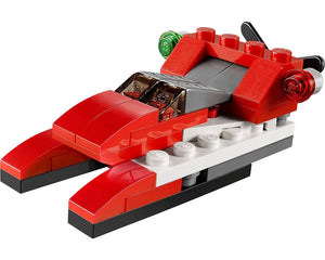 LEGO Creator 31013 - Red Thunder - Authentic LEGO Set Image 3
