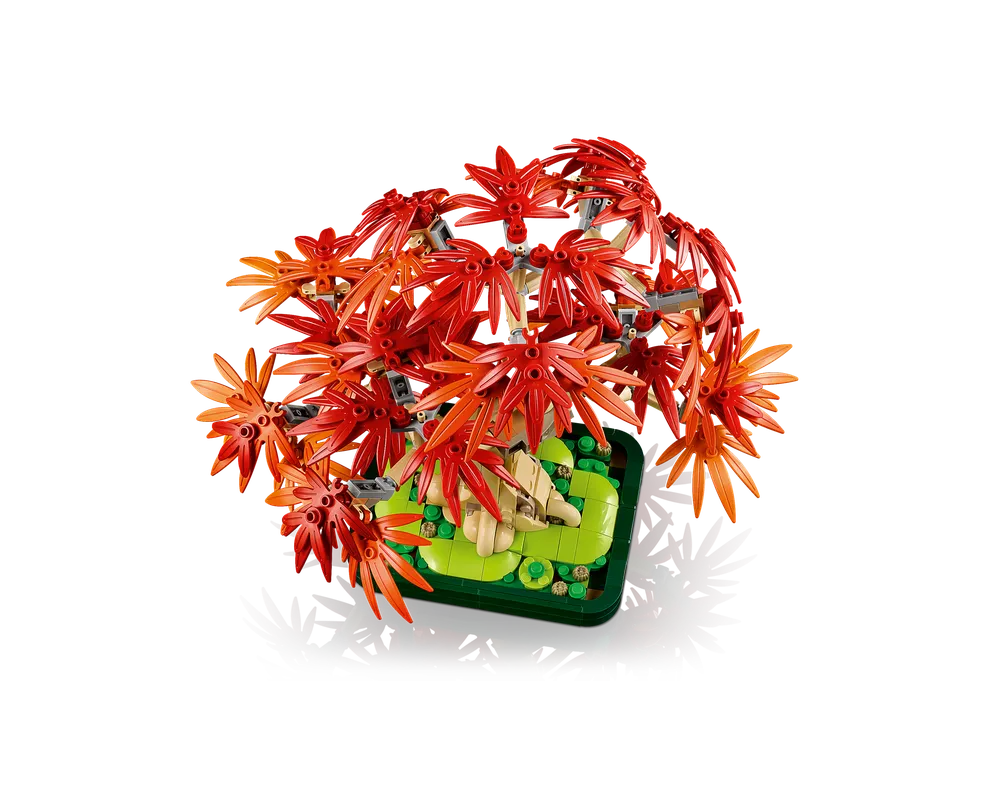 LEGO Botanicals 10348 - Japanese Red Maple Bonsai Tree - Authentic LEGO Set Image 22