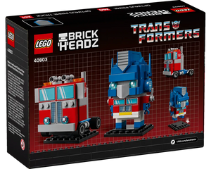 LEGO BrickHeadz 40803 - Optimus Prime Robot & Vehicle - Authentic LEGO Set Image 3