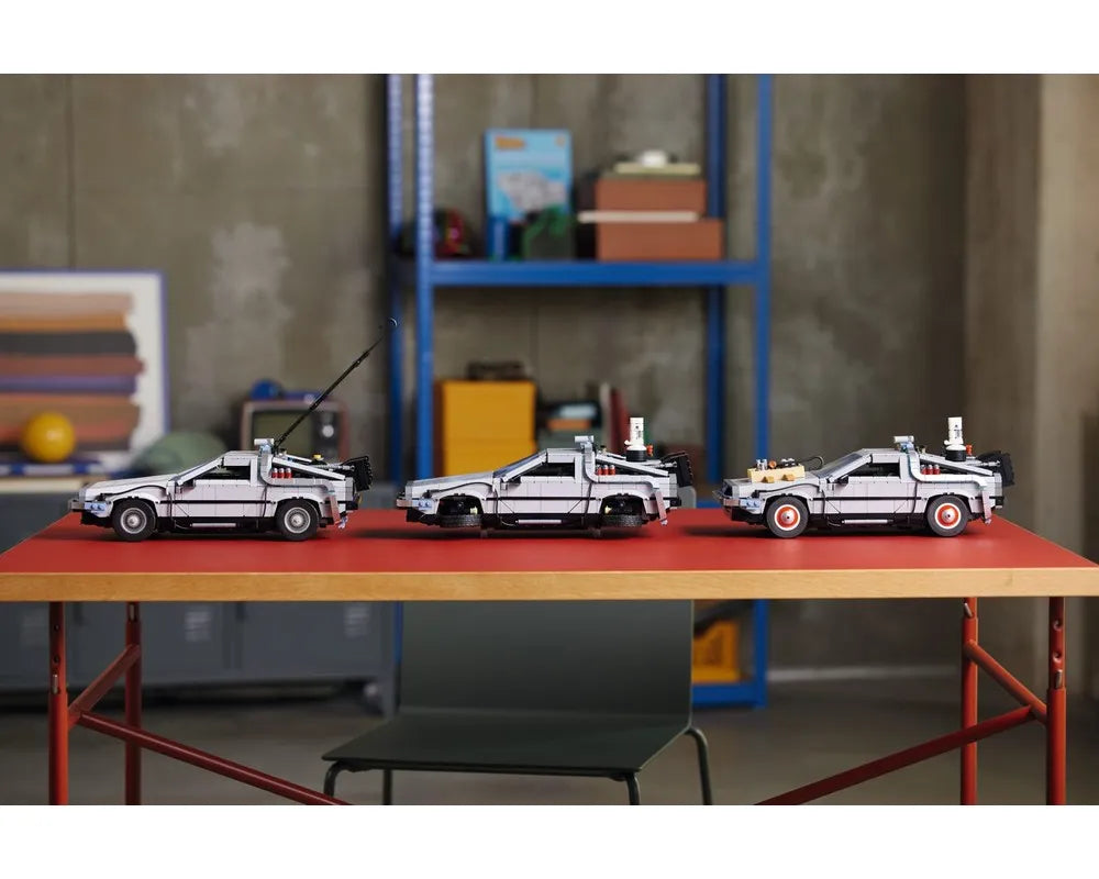 LEGO LEGO Ideas &#40;CUUSOO&#41; 10300 - Back to the Future Time Machine - Authentic LEGO Set Image 11