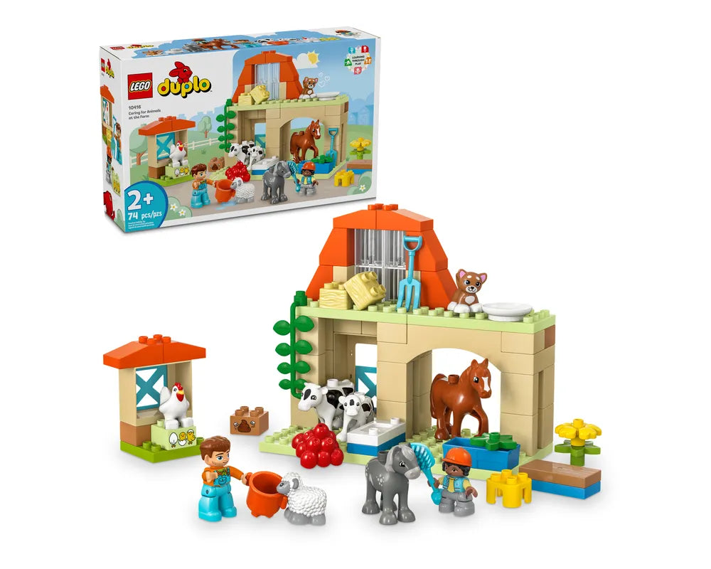 LEGO DUPLO 10416 - Caring for Animals at the Farm - Authentic LEGO Set Main Image