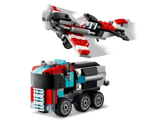 LEGO Creator 31146 - Flatbed Truck with Helicopter - Authentic LEGO Set Image 6