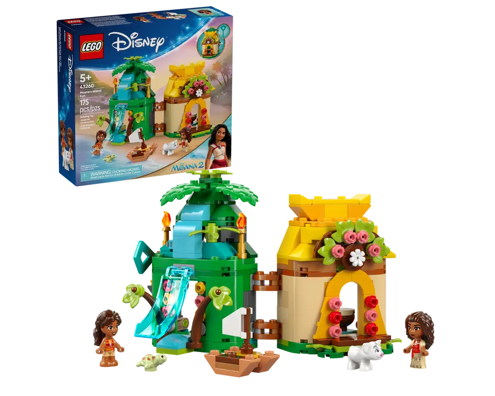 LEGO Disney 43260 - Moana's Island Fun - Authentic LEGO Set Main Image