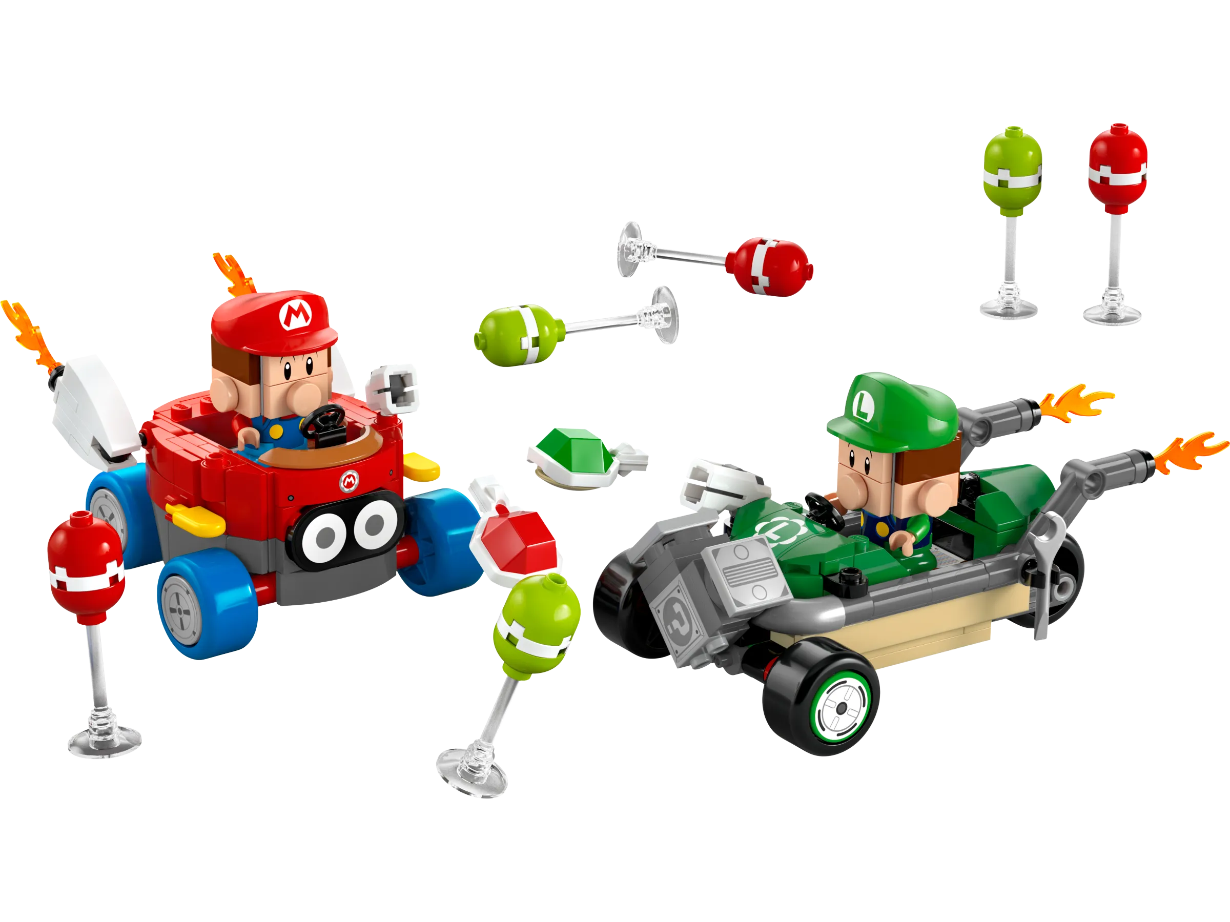 LEGO Super Mario 72034 - Baby Mario vs. Baby Luigi - Authentic LEGO Set Image 10