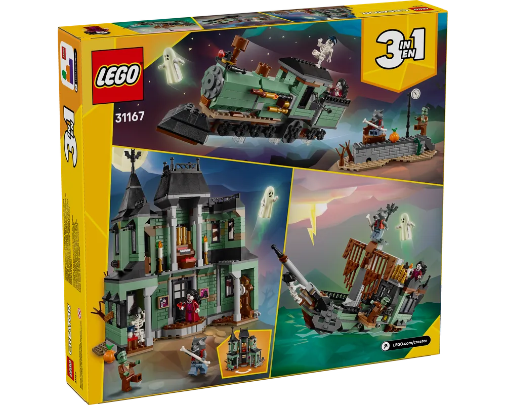 LEGO Creator 31167 - Haunted Mansion - Authentic LEGO Set Image 4