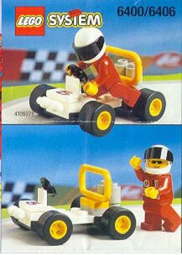 LEGO City 6400 - Go-Kart - Authentic LEGO Set Main Image
