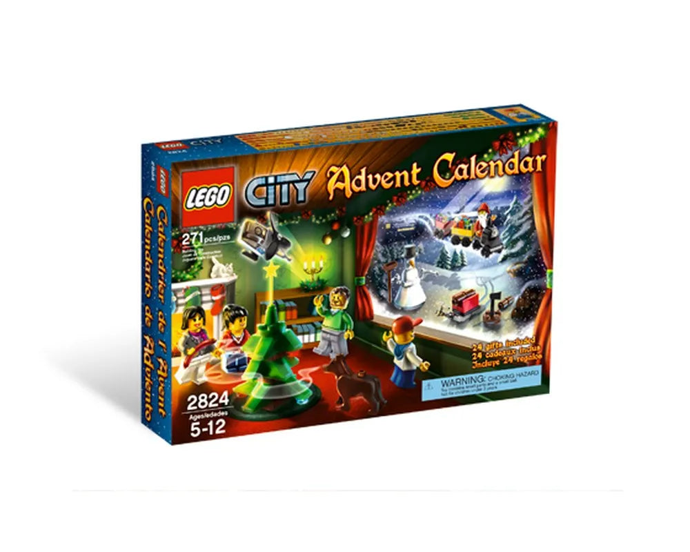 LEGO Holiday & Event 2824 - Advent Calendar 2010, City - Authentic LEGO Set Main Image
