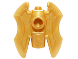 LEGO 11096 Minifigure, Weapon Axe Head, Double with Bar Holder and 2 Hollow Studs - Main Product Image