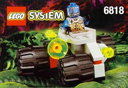 LEGO Space 6818 - Cyborg Scout With instructions - No box - Authentic LEGO Set Main Image