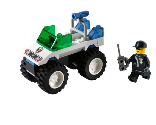 LEGO City 6471 - 4WD Police Patrol With instructions - No box - Authentic LEGO Set Main Image