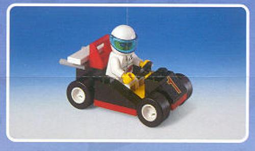 LEGO City 6436 - Go-Kart With Instructions - No box - Authentic LEGO Set Main Image