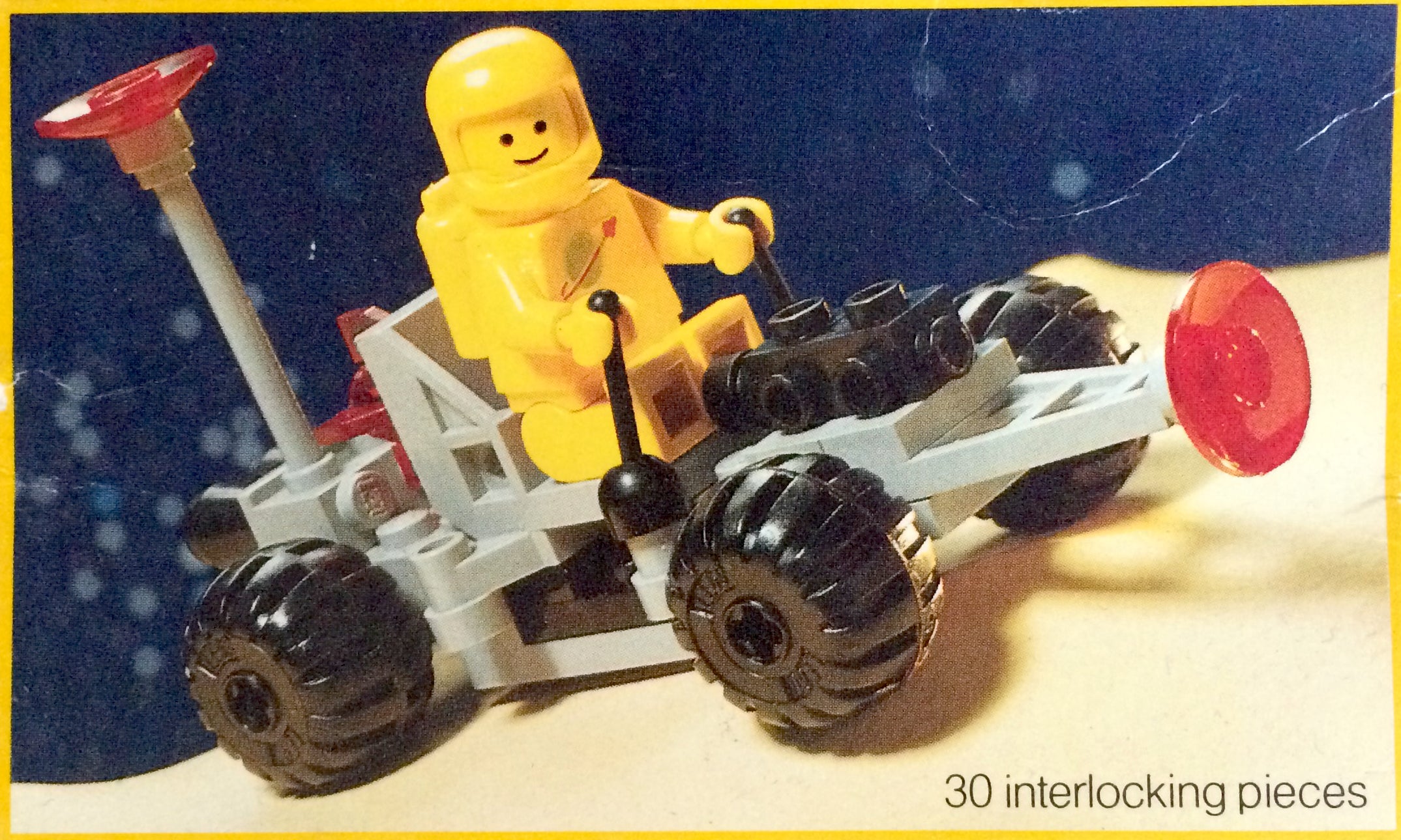 LEGO Space 6826 - Crater Crawler With instructions - No box - Authentic LEGO Set Main Image
