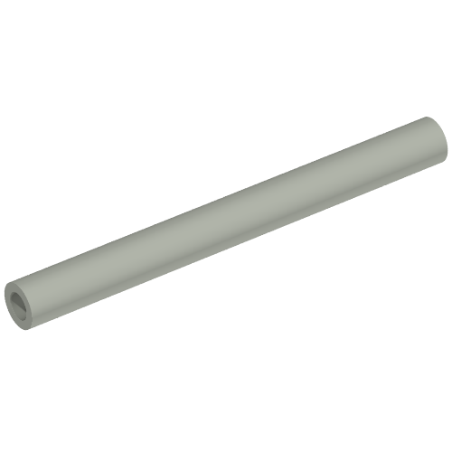 LEGO 5102c05 Hose, Pneumatic 4mm D.   5L / 4.0cm in Light Gray - Authentic LEGO Part