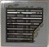 LEGO 15068pb170 Slope, Curved 2 x 2 x 2/3 with SW Vent Pattern (Sticker) - Set 75202 - Main Product Image