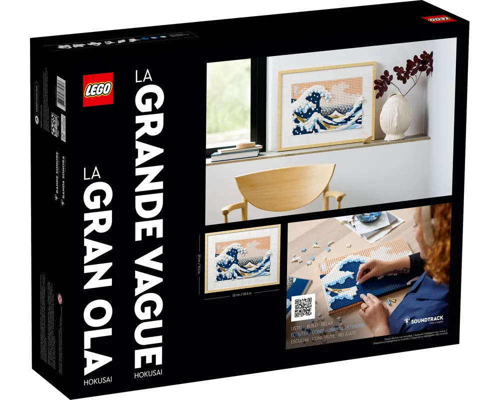 LEGO Art 31208 - Hokusai - The Great Wave - Authentic LEGO Set Image 6