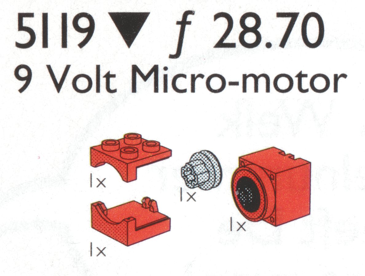 LEGO Service Packs 5119 - 9V Micromotor - Authentic LEGO Set Main Image