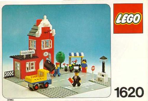 LEGO City 1620-2 - 1620 Factory With instructions - No box - Authentic LEGO Set Main Image