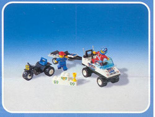 LEGO City 6327 - Turbo Champs With instructions - No box - Authentic LEGO Set Main Image