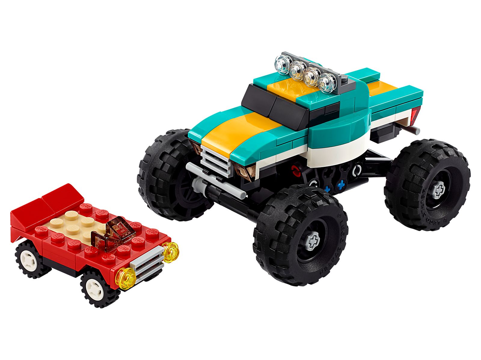 LEGO Creator 31101 - Monster Truck With instructions and box - Authentic LEGO Set Main Image
