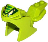 LEGO 18895pb06 Motorcycle Fairing, Racing (Sport) Bike with Snake Face Pattern - Main Product Image
