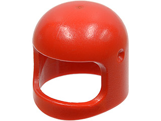 LEGO 193a2 Minifigure, Headgear Helmet Space / Town with Thin Chin Strap - with Visor Dimples - Main Product Image