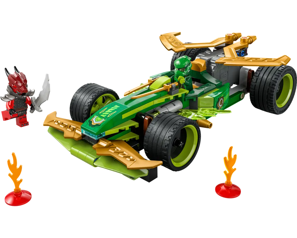 LEGO NINJAGO 71828 - Lloyd's Pull-Back Race Car - Authentic LEGO Set Image 2